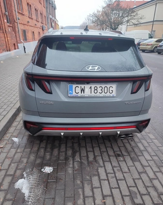 Hyundai Tucson cena 138900 przebieg: 26000, rok produkcji 2021 z Włocławek małe 154